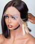 Maganda Rain – Peekaboo – T-Scheitel – Glatte Bob-Perücke ohne Kleber